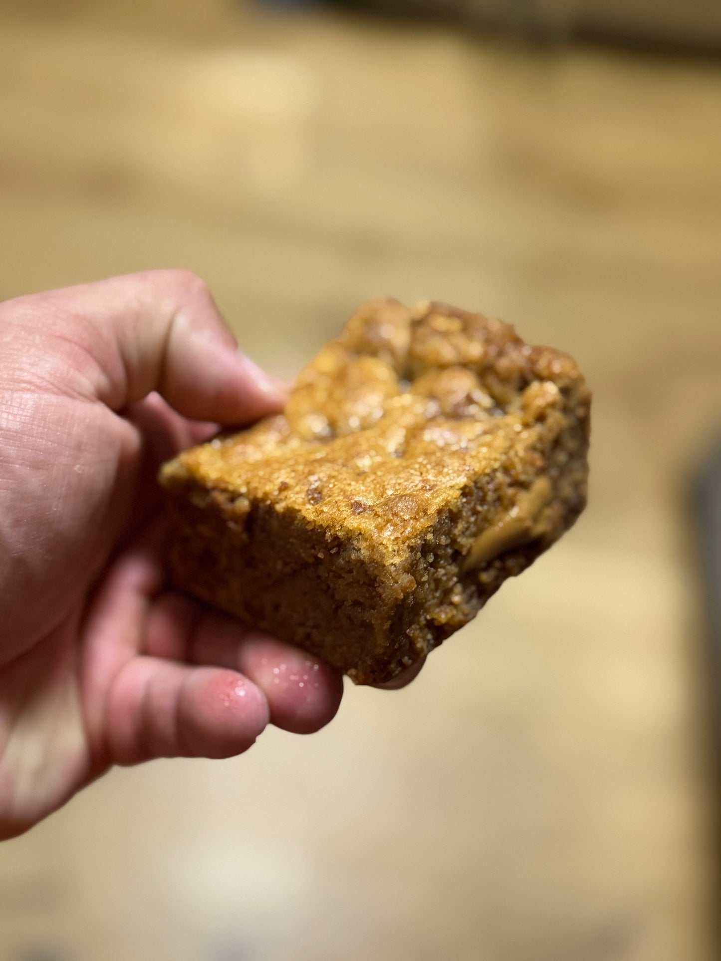 Qookie Bars Biscoff style !